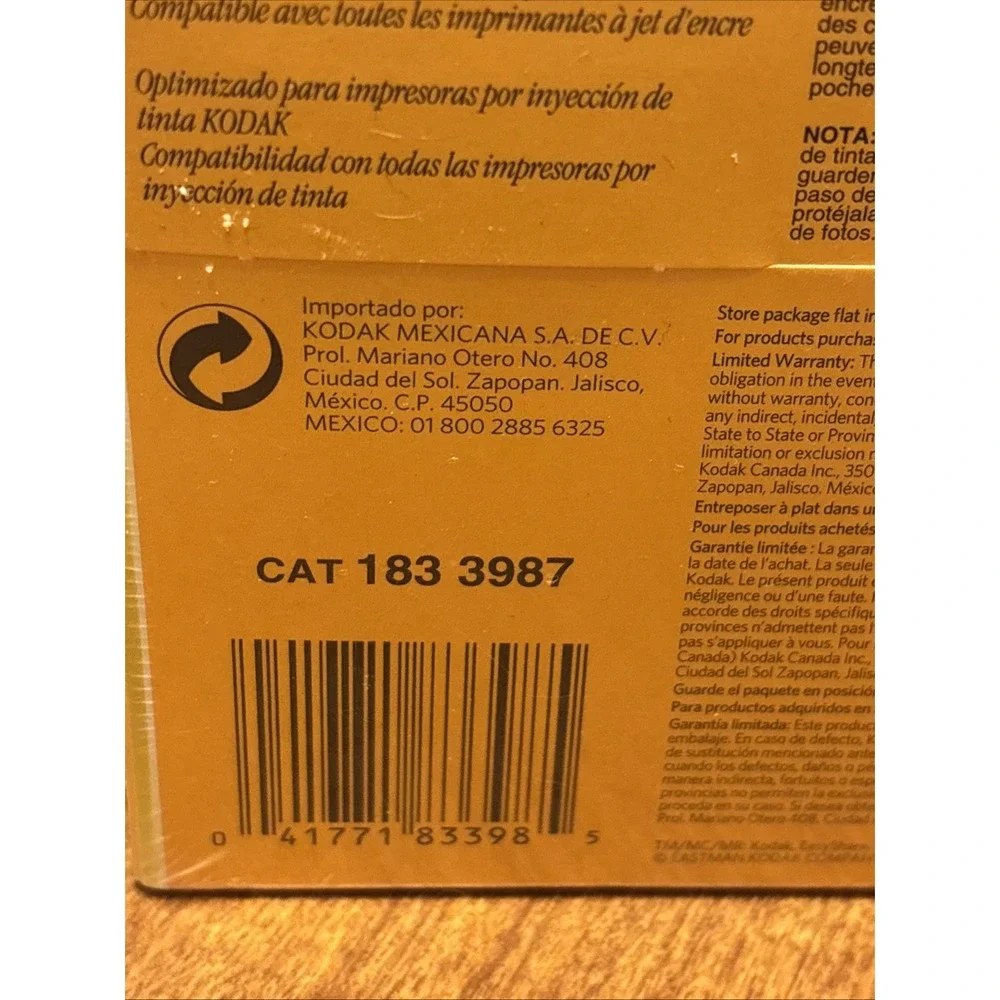Kodak Ultra Premium Photo Paper 4x6